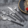 Stainless Steel Wooden Handle Cutlery
Modern Wooden Handle Flatware Set
Rustic Stainless Steel Tableware
Wood Grip Knife and Fork Set
Elegant Household Dining Utensils