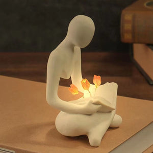 Nordic Thinker Statue Lamp
Abstract Sculpture Table Light
Modern Home Decor LED Lamp
Creative Nordic Desk Light
Artistic Statue Night Light