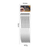 Stainless Steel Tableware Set
Portable Cutlery Set with Bag
6 Piece Knife Fork Spoon Set
Reusable Travel Flatware Kit
Steak Cutlery Set for Home and Outdoor