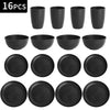 Black Dinnerware Set
Modern Ceramic Plate Bowl Cup Set
Luxury Tableware Collection
Elegant Dining Set for Home
Boxed Dish and Cup Set